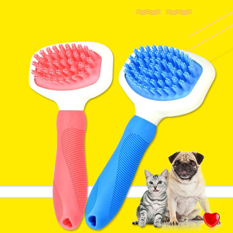 Blue Light Massage Brush for Bathing and Cleaning