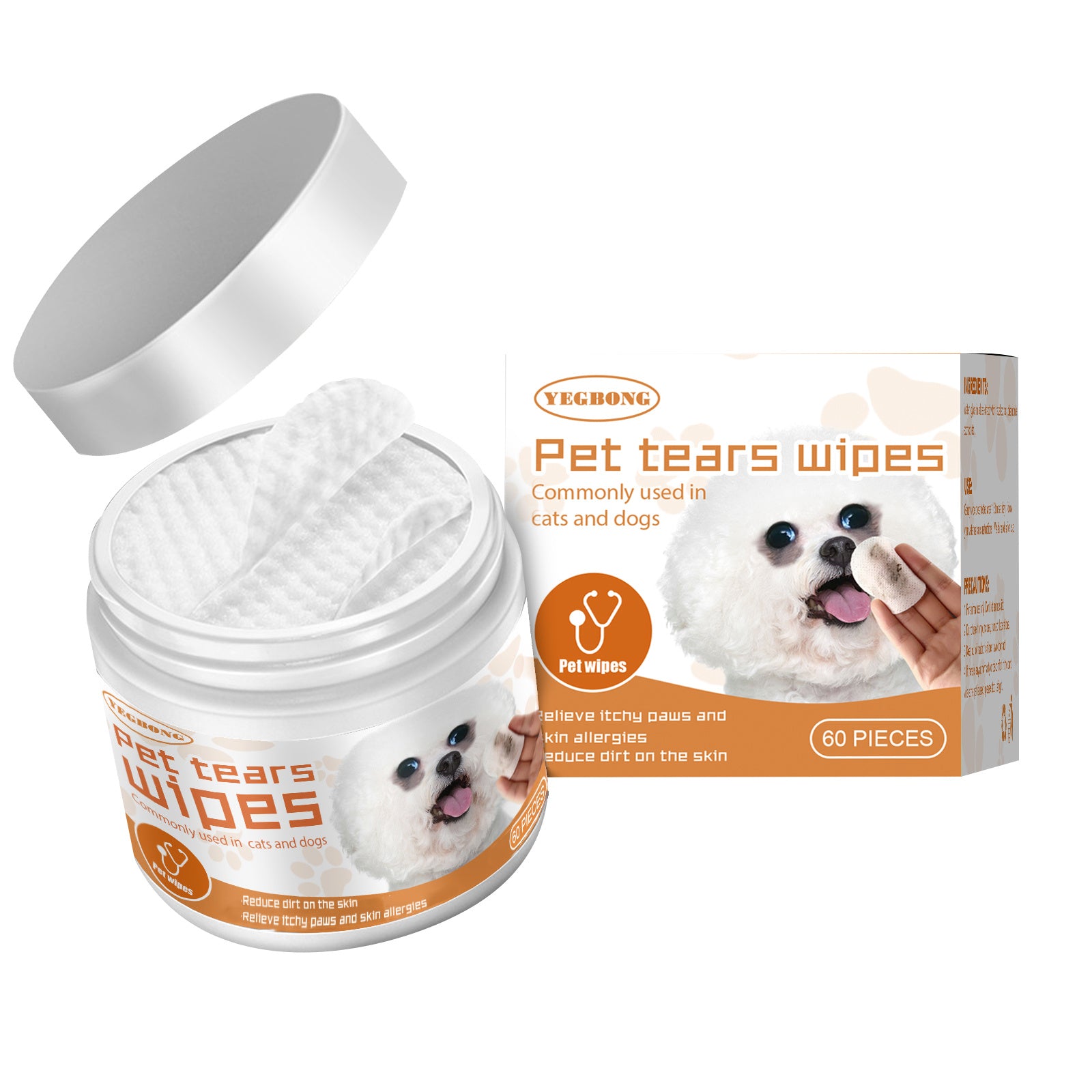 Yegbong Pet Wet Wipes