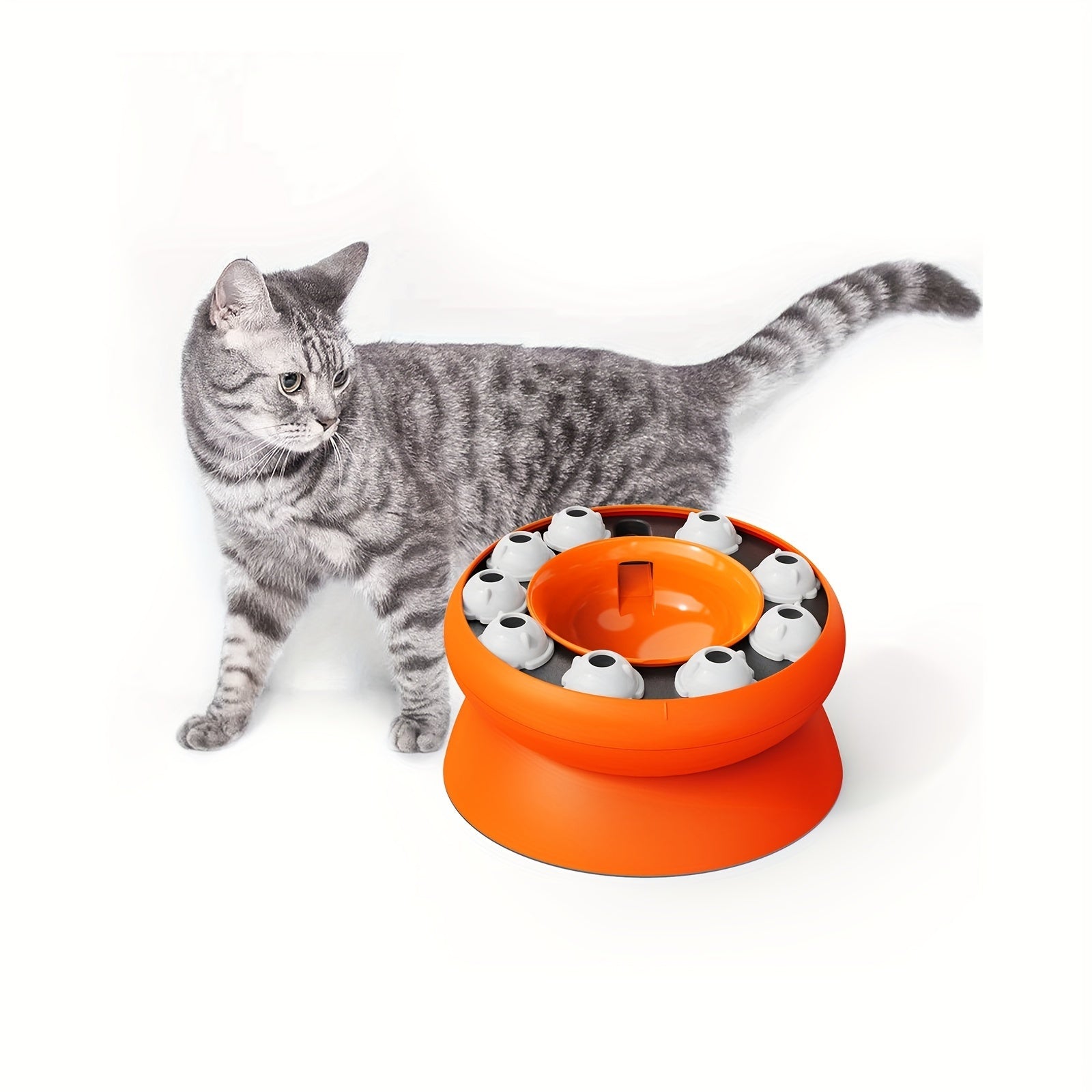 Interactive Cat Puzzle Feeder