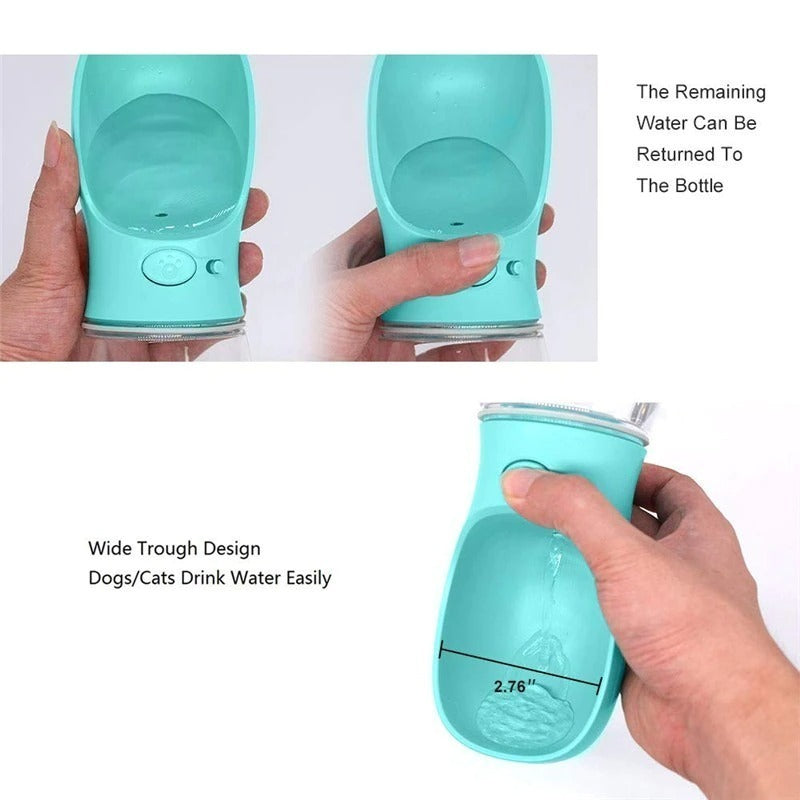 Portable Pet Water Bottle (350/550ML)