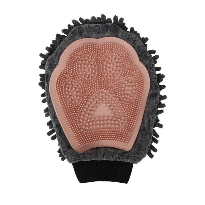 2-in-1 Pet Grooming Glove Brush