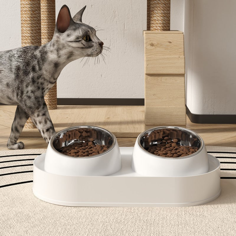 Elevated Pet Double Bowl