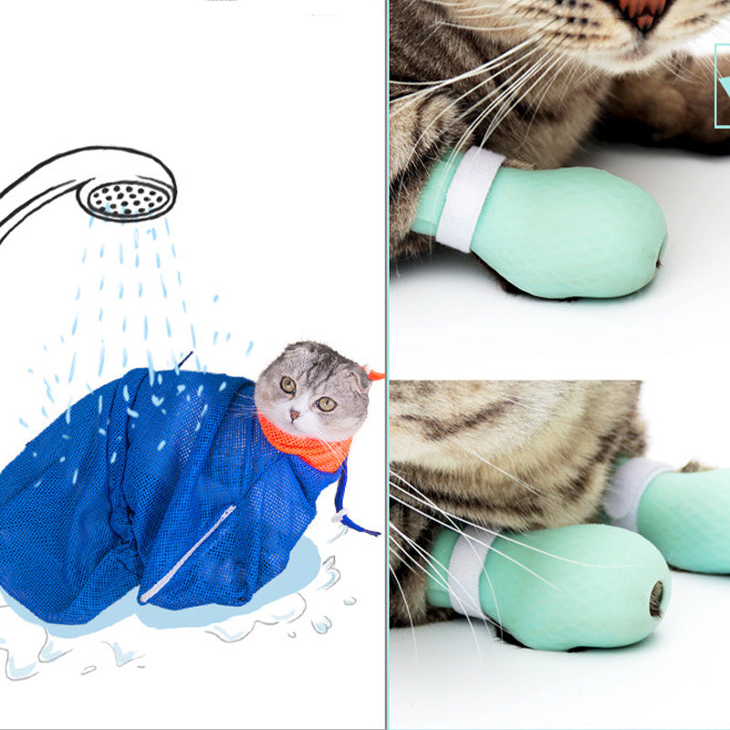 Silicone Cat Anti-Scratch Foot Covers