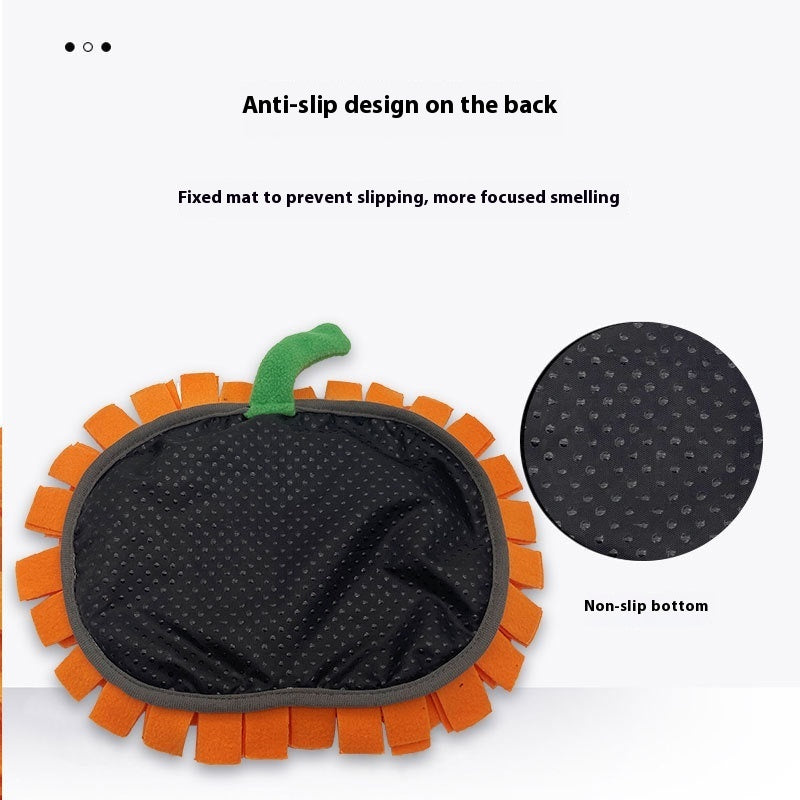 Pet Smell Mat Pumpkin Woollen