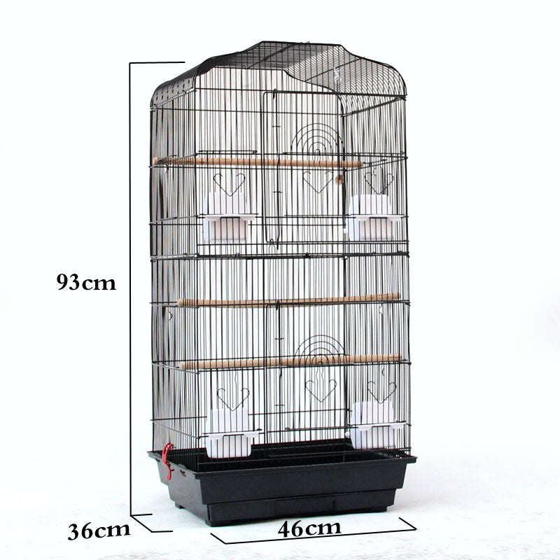 Portable Pet Travel Cage with Stand & Accessories