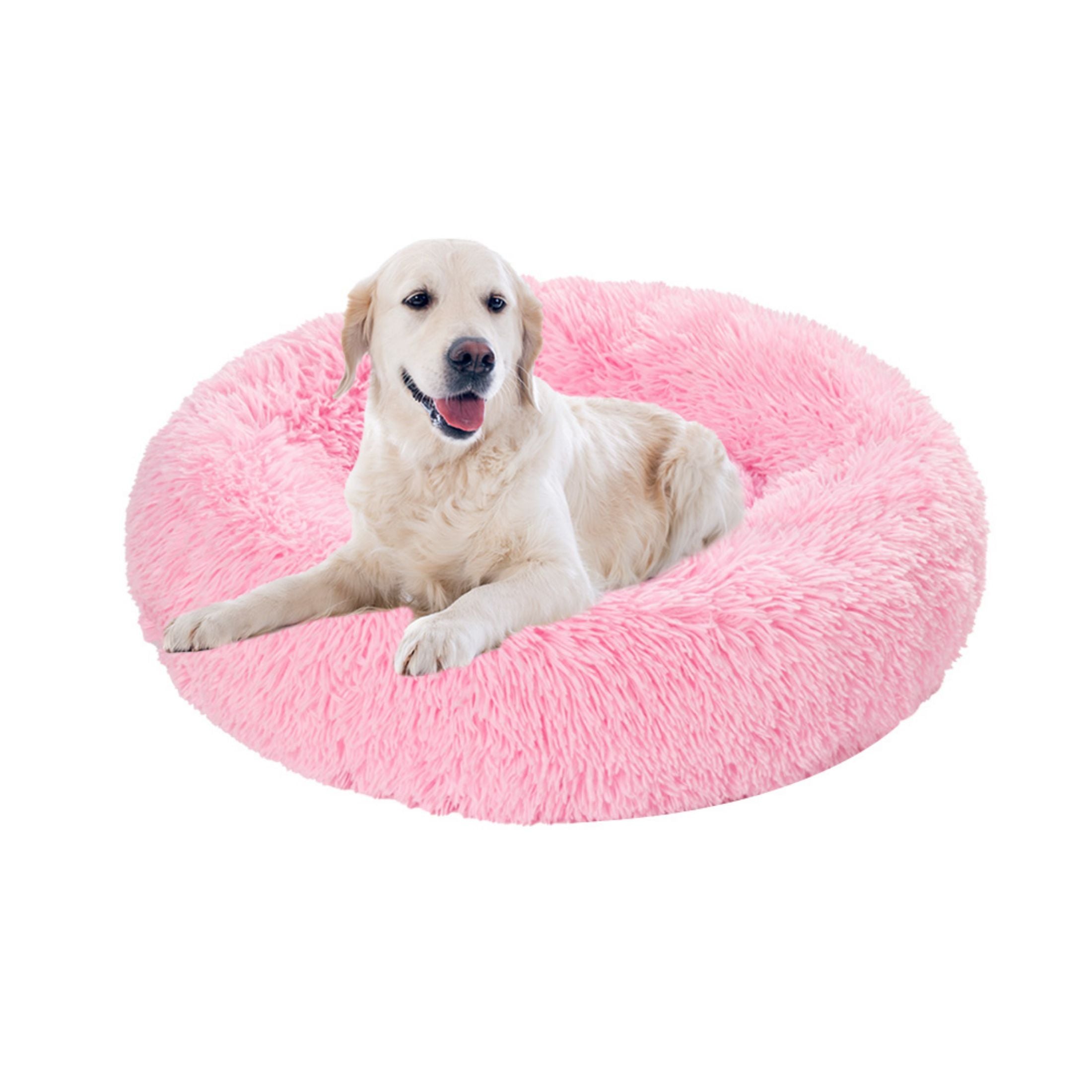 Fluffy Donut Dog & Cat Bed