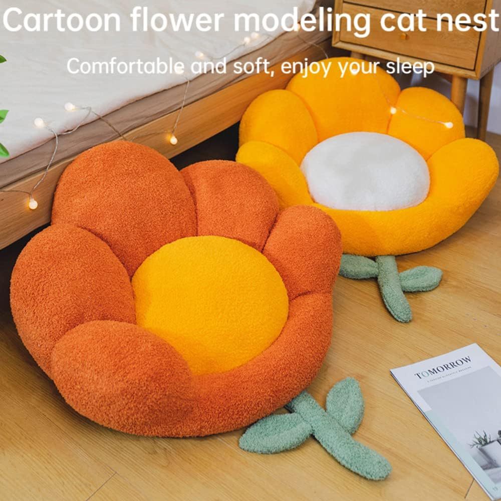 Flower Shaped Cat Nest Bed