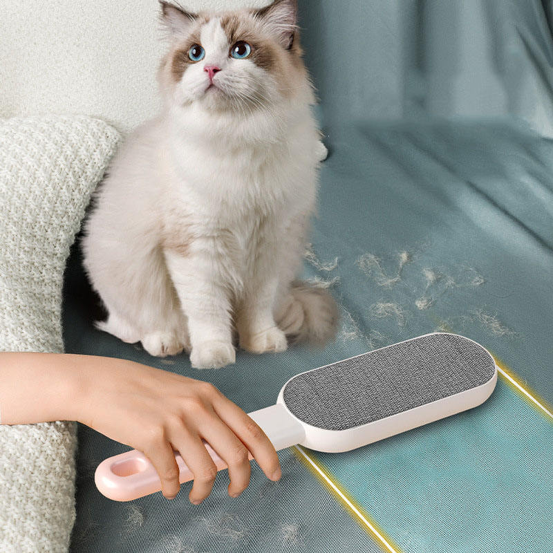 Double-Sided Pet Hair Remover Brush