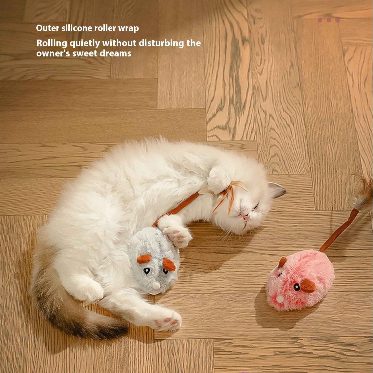 Self-Moving Electric Mouse Cat Toy