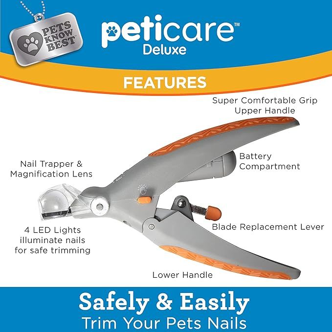 PetiCare LED Nail Clipper for Dogs & Cats