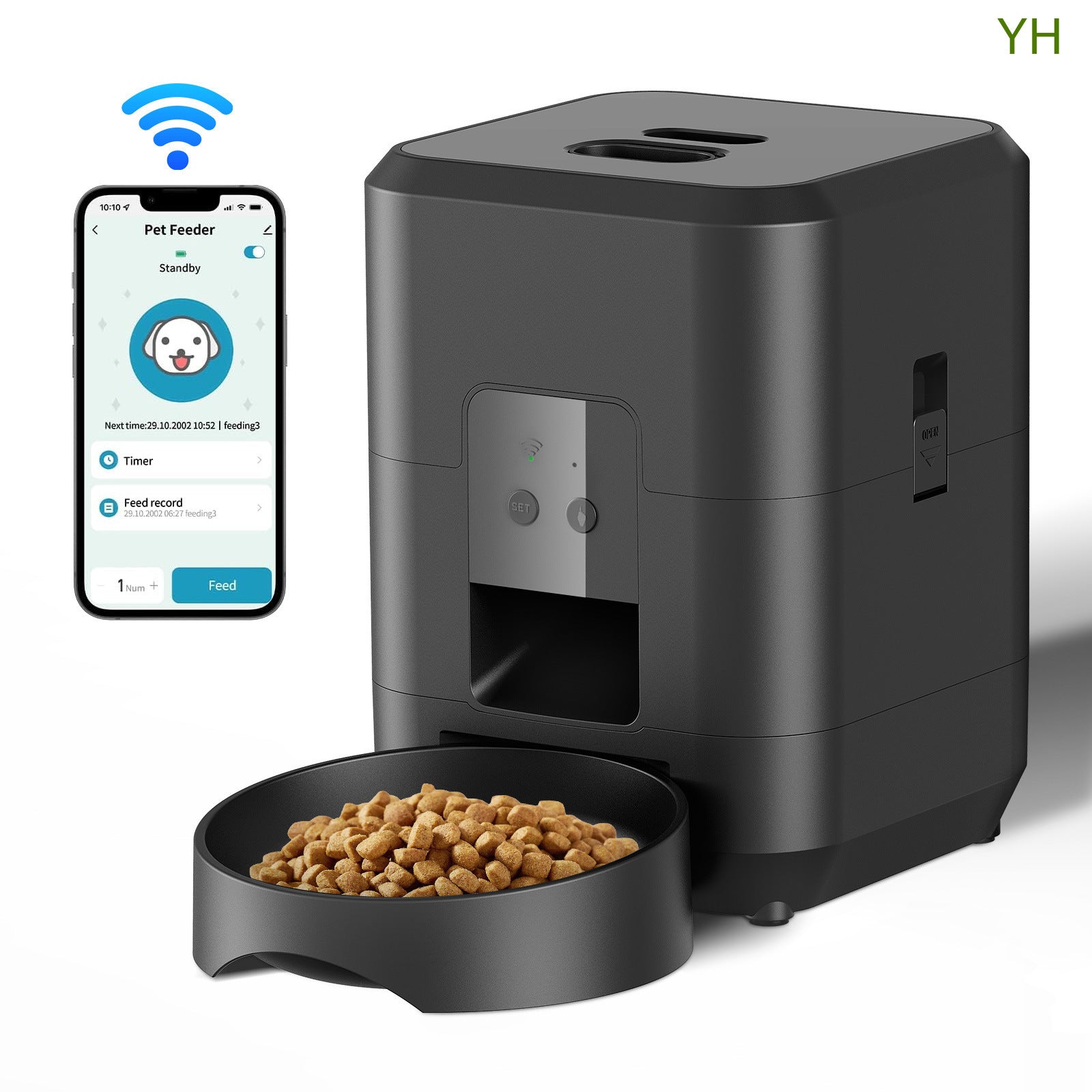 Smart Remote Automatic Pet Feeder