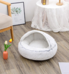 2-in-1 Plush Pet Bed