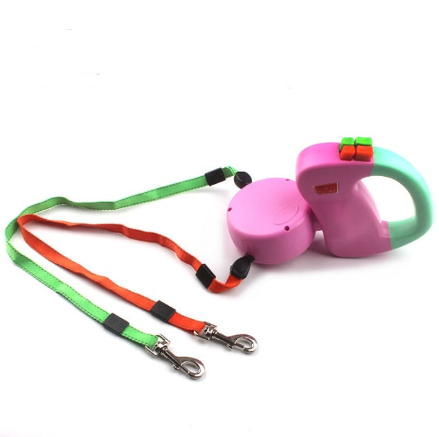 Retractable Dual Dog Leash