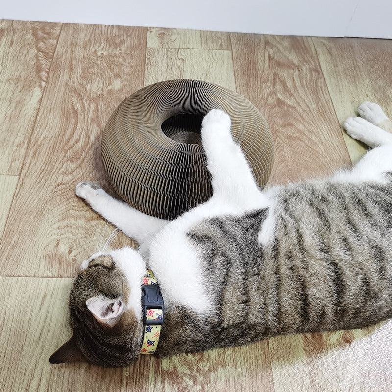 Foldable Cat Scratcher 2-in-1