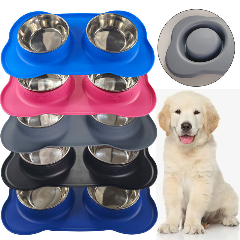 Large Silicone Pet Bowl