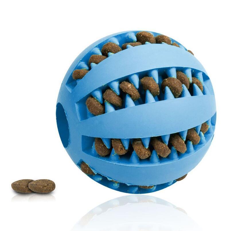 Pet Slow Feeder Rubber Ball Toy