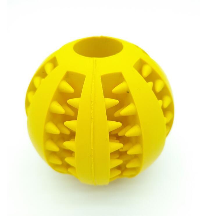 Pet Slow Feeder Rubber Ball Toy