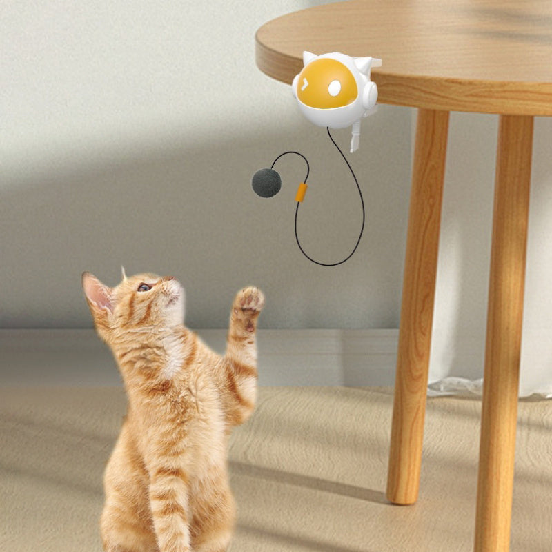 Automatic Moving Interactive Cat Toy with Clips