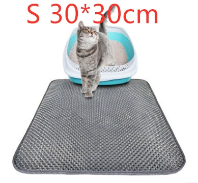 Waterproof Honeycomb Cat Litter Mat - Pet Supplies