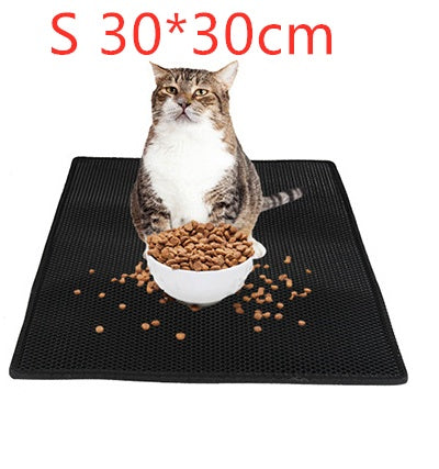 Waterproof Honeycomb Cat Litter Mat - Pet Supplies