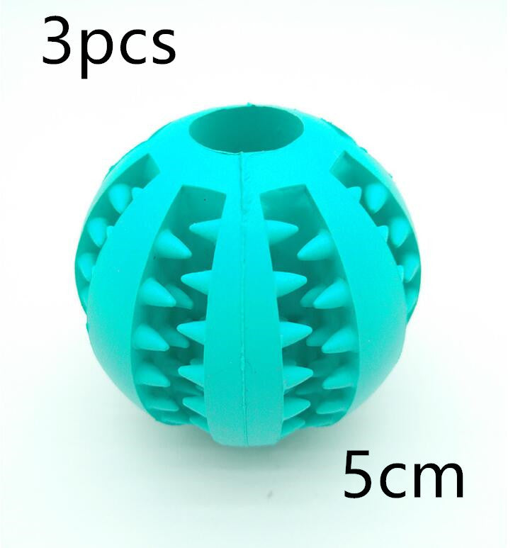 Pet Slow Feeder Rubber Ball Toy