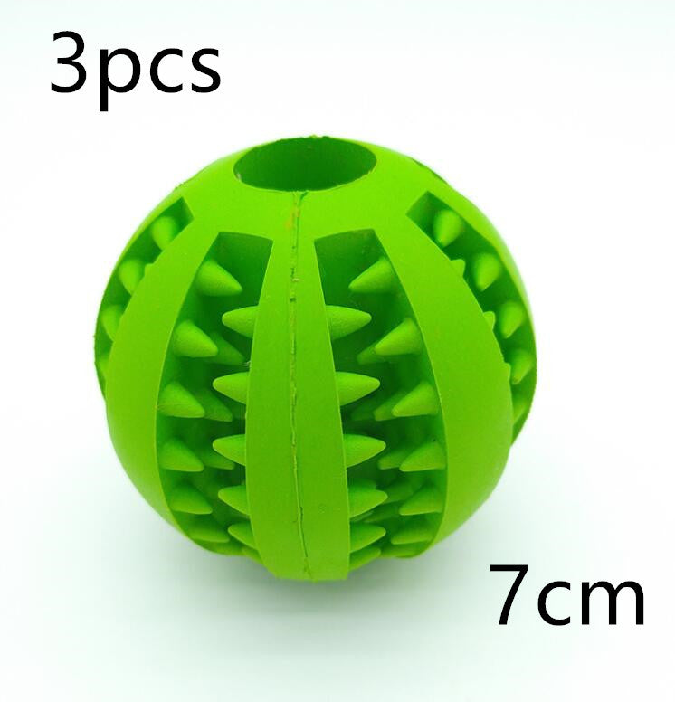 Pet Slow Feeder Rubber Ball Toy