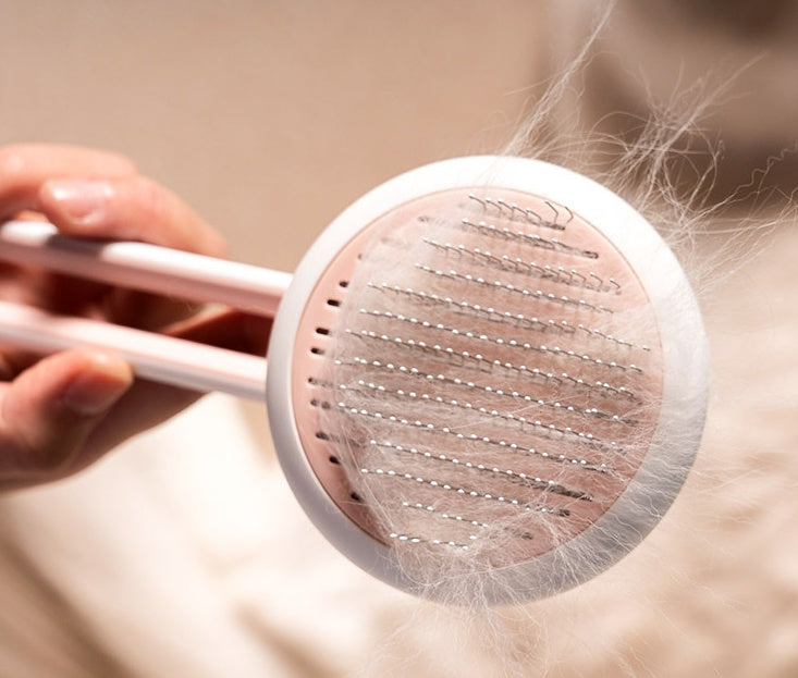 Self-Cleaning Pet Massage Comb