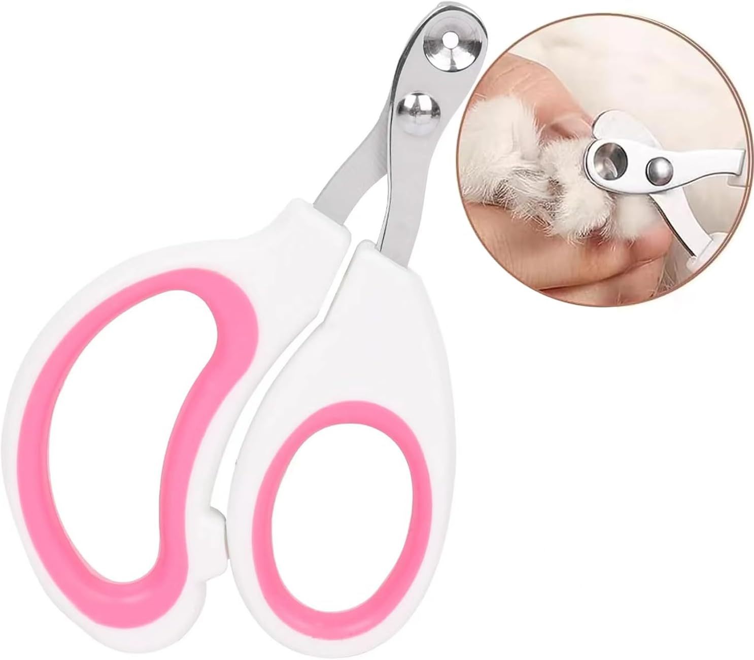 Cat Nail Clippers with Circular Cut Hole