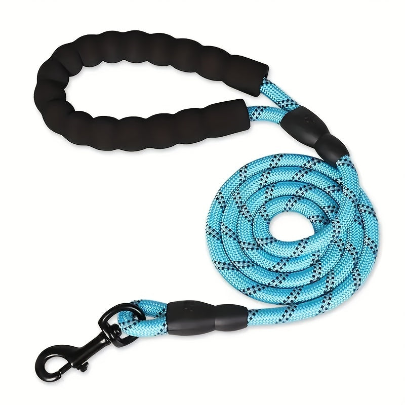 Reflective Elastic Dog Leash with Padded Handle