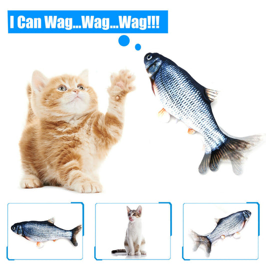 Electric Fish Cat Toy