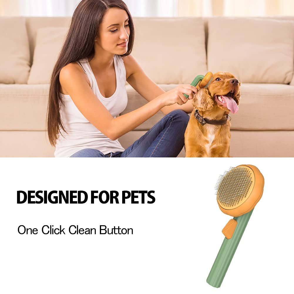 Self-Cleaning Pumpkin Brush