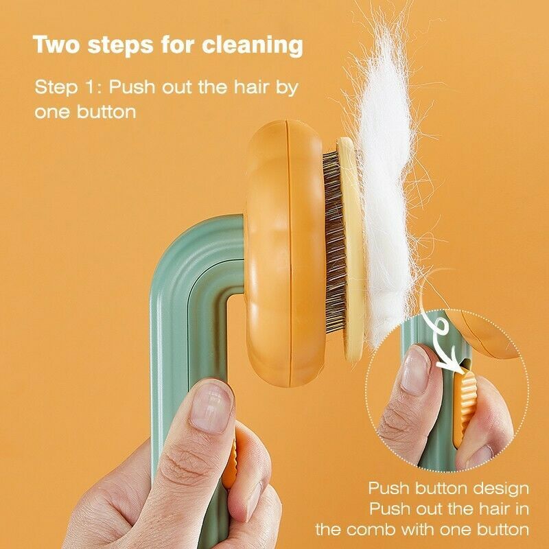 Self-Cleaning Pumpkin Brush