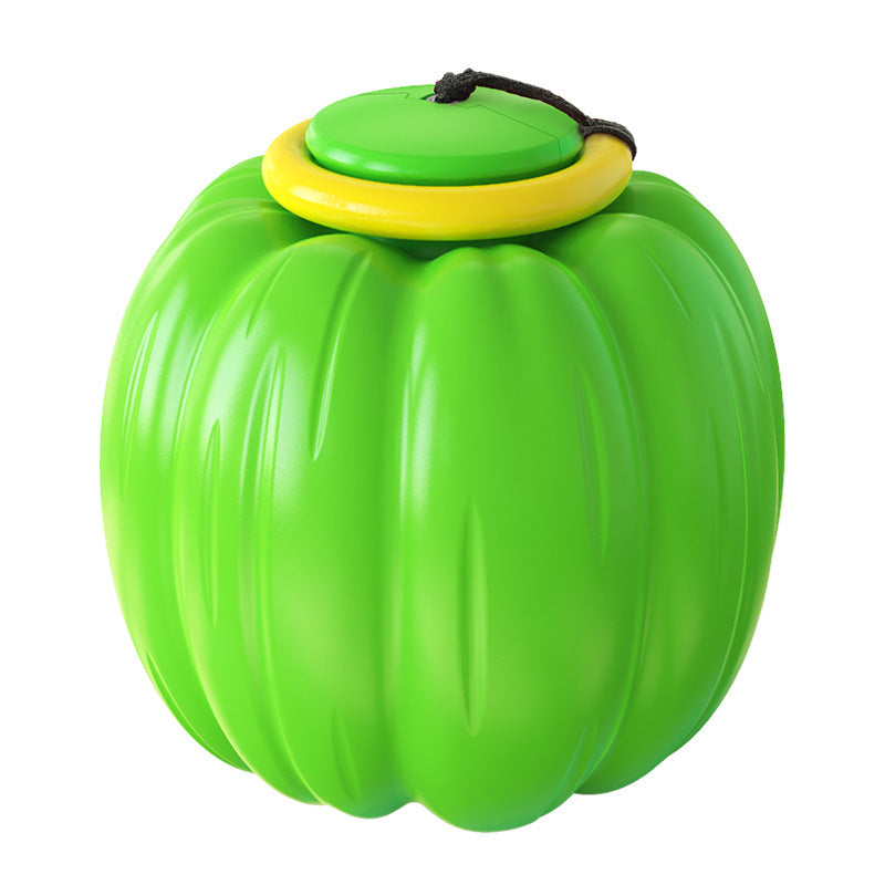 Squeaky Pumpkin Dog Chew Toy