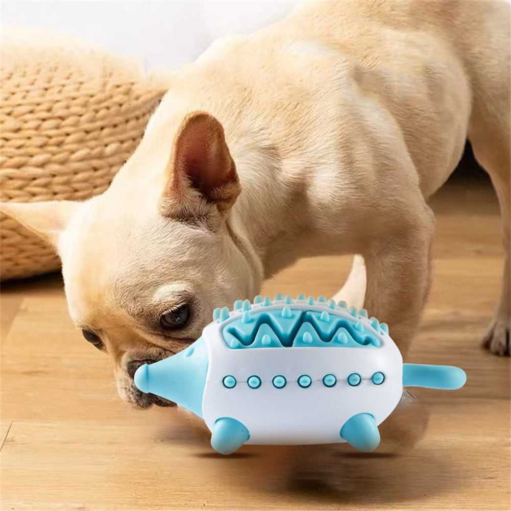 Interactive TPR Food-Dispensing Dog Toy