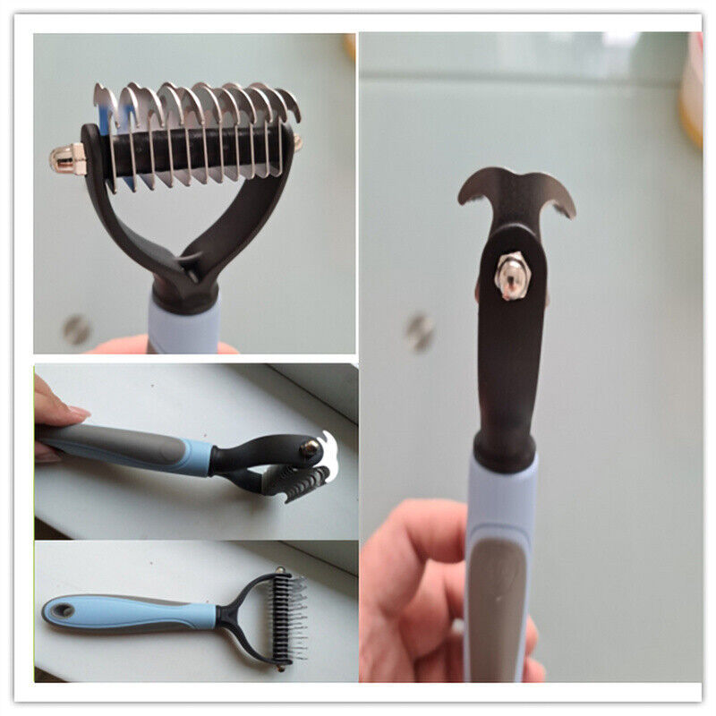 Dual-Sided Pet Grooming Brush