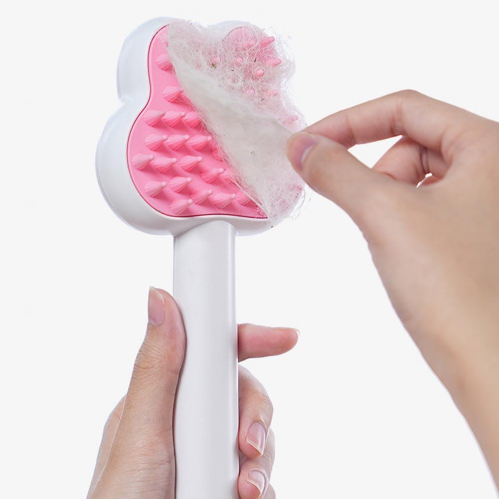 Cat Steam Brush Self-Cleaning Grooming Tool for Cats