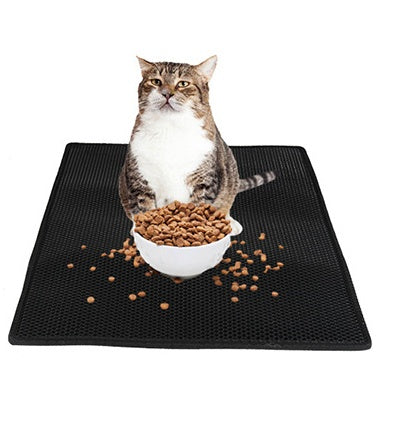 Waterproof Honeycomb Cat Litter Mat - Pet Supplies