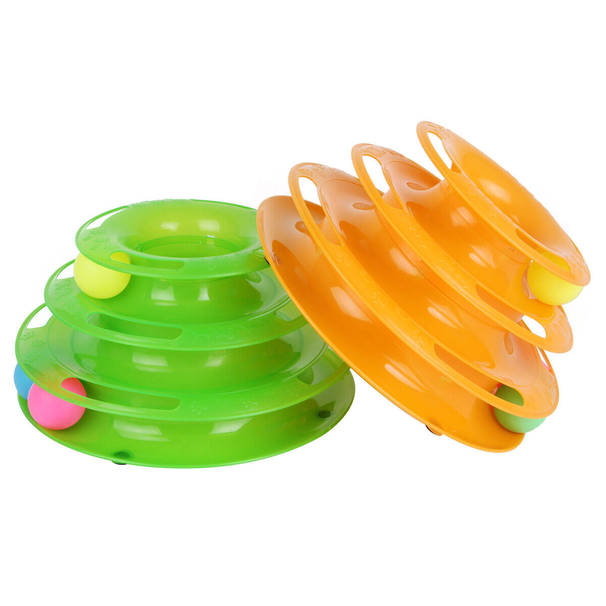 Pet Cat Crazy Ball Disk Interactive Toy