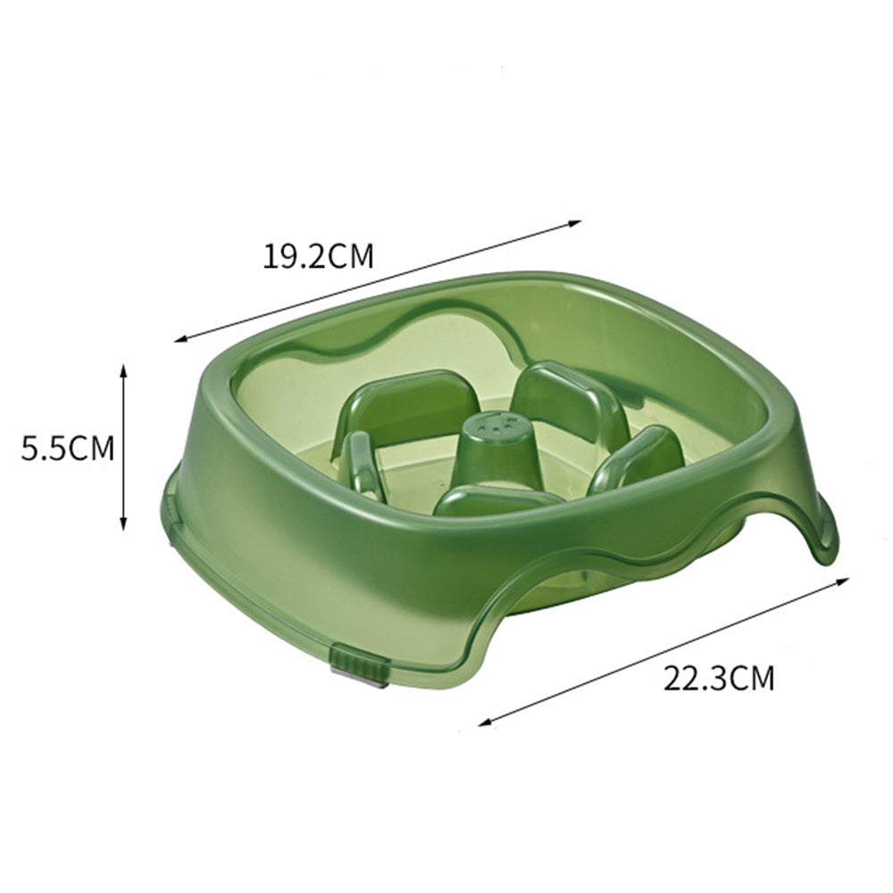 Pet Dog Slow Anti-Suffocation Water Feeder Bowl