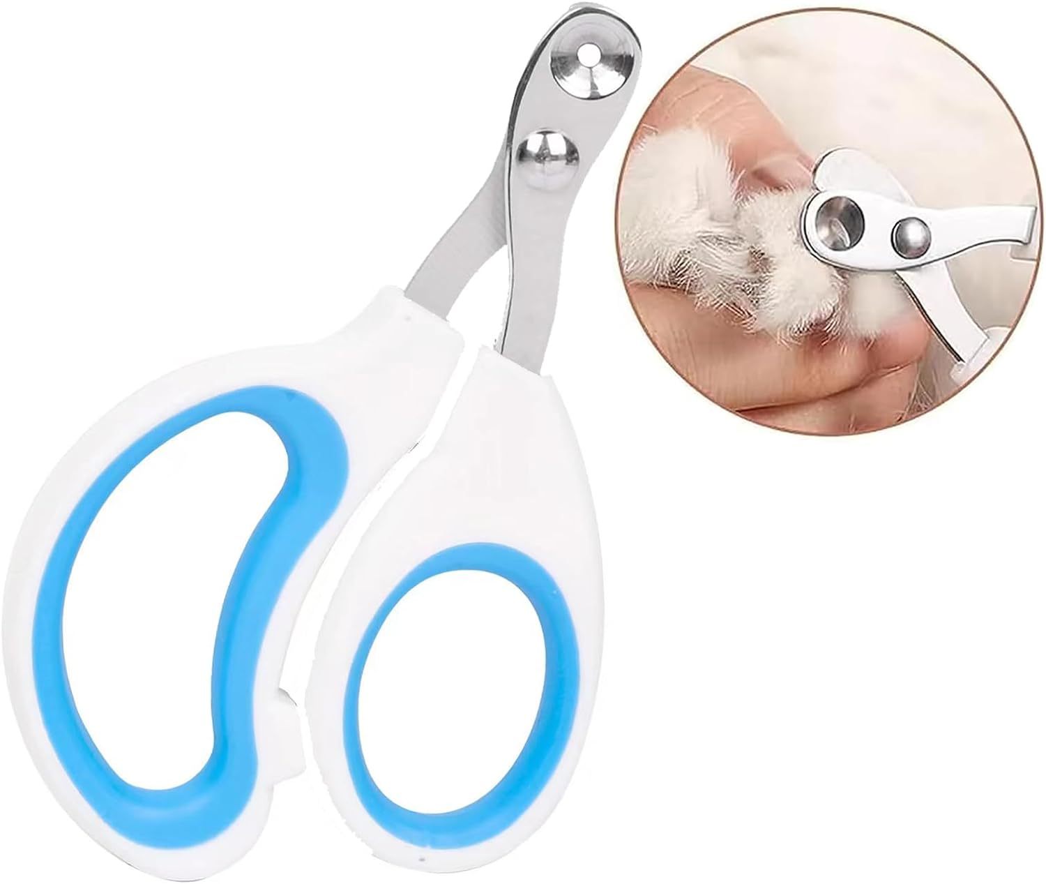 Cat Nail Clippers with Circular Cut Hole