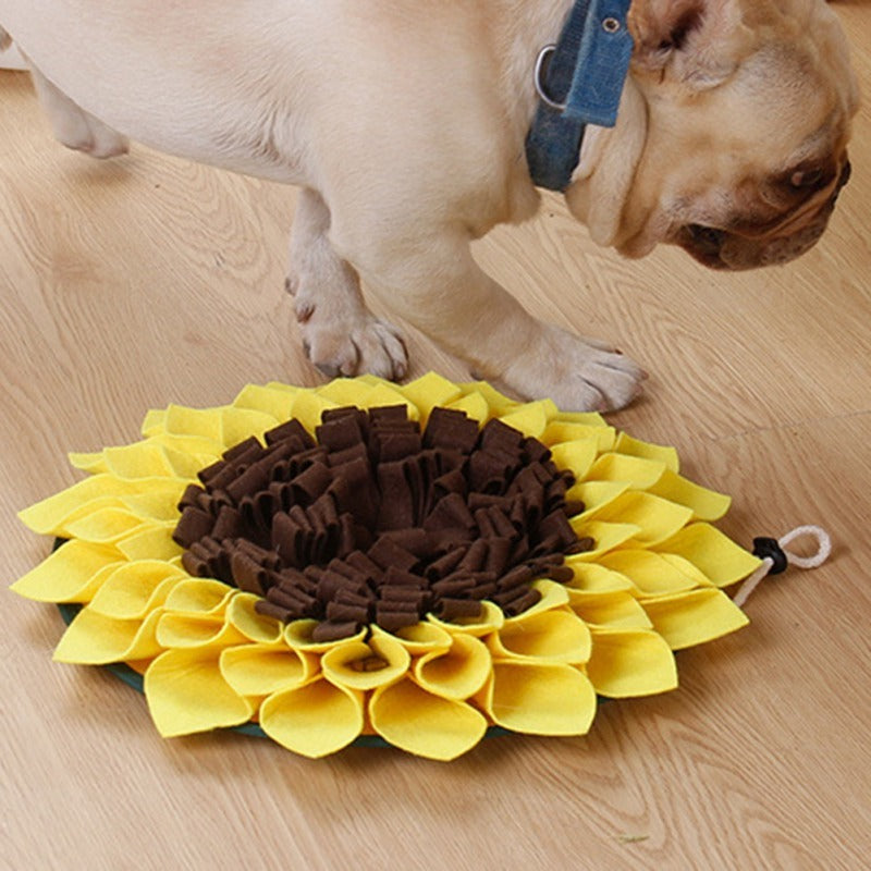 Non-Slip Sunflower Snuffle Mat