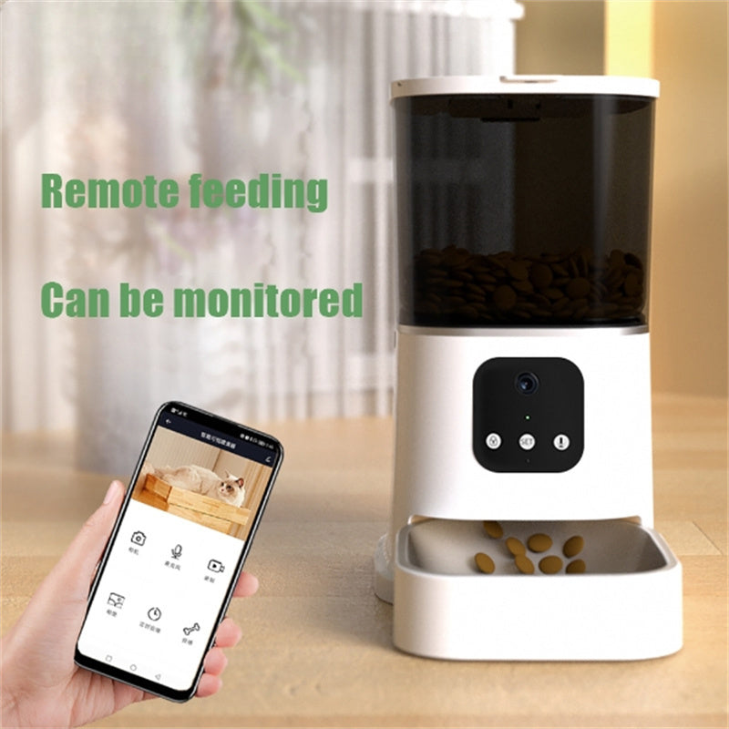 Smart Pet Feeder with WiFi