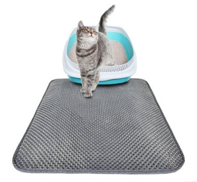 Waterproof Honeycomb Cat Litter Mat - Pet Supplies