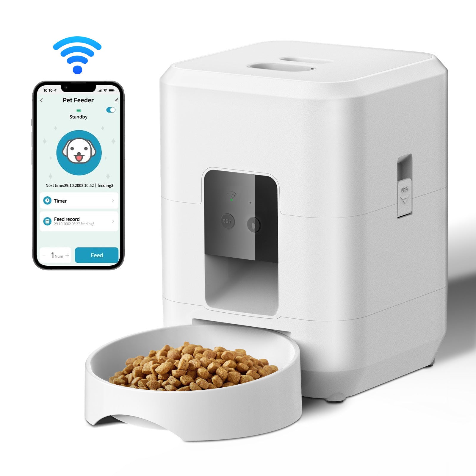 Smart Remote Automatic Pet Feeder