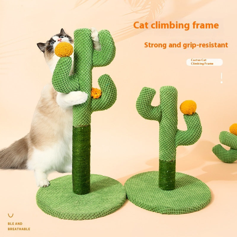 Cactus Sisal Cat Scratch Pole