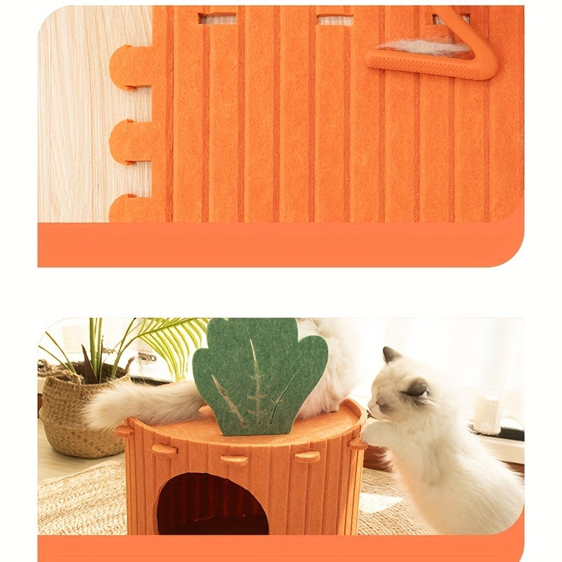 Carrot Cat Nest Cat Tunnel