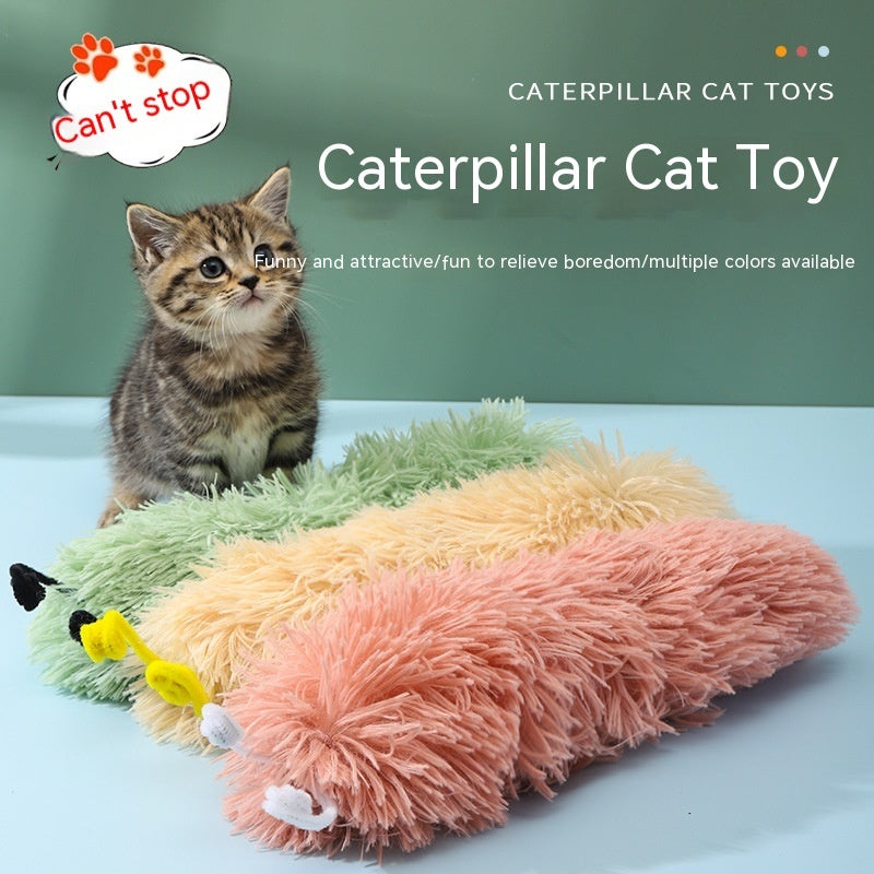 Caterpillar Ringing Paper Cat Toy