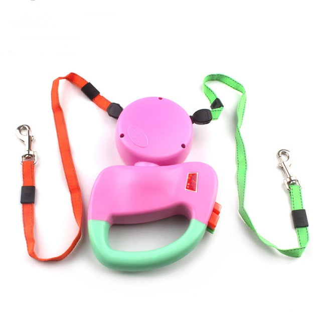 Retractable Dual Dog Leash