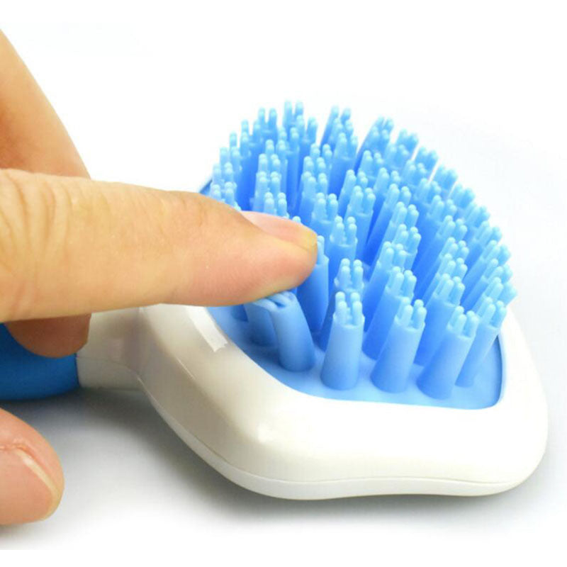 Blue Light Massage Brush for Bathing and Cleaning