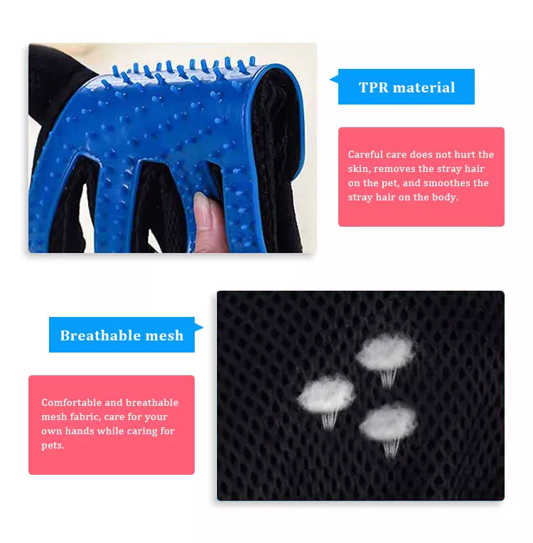 Disposable Pet Grooming & Cleaning Gloves